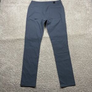 Vuori Meta Pants Men's 30x31 Gray Performance‎ Stretch Chino Golf Active V430